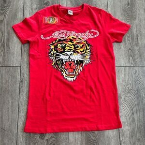 Ed Hardy Kids Red Tiger Tee